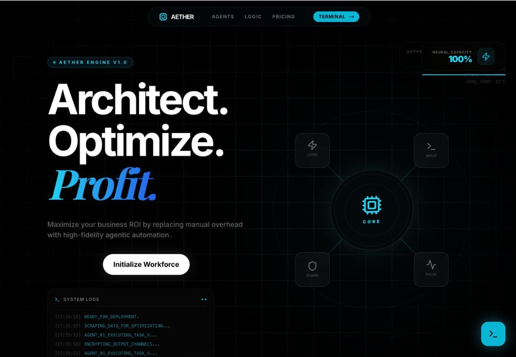 Aether — AI-Native Engine